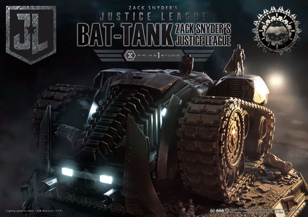 Zack Snyder's Justice League diorama Museum Masterline Bat-Tank Deluxe Version 36 cm