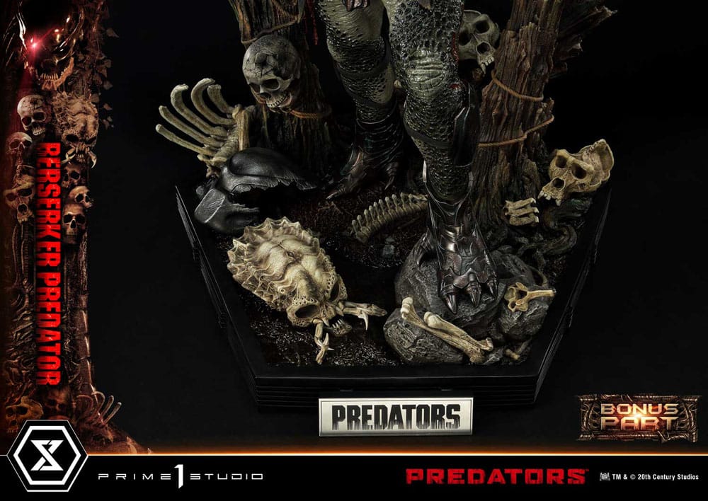 Predators statuette Berserker Predator Deluxe Bonus Version 100 cm