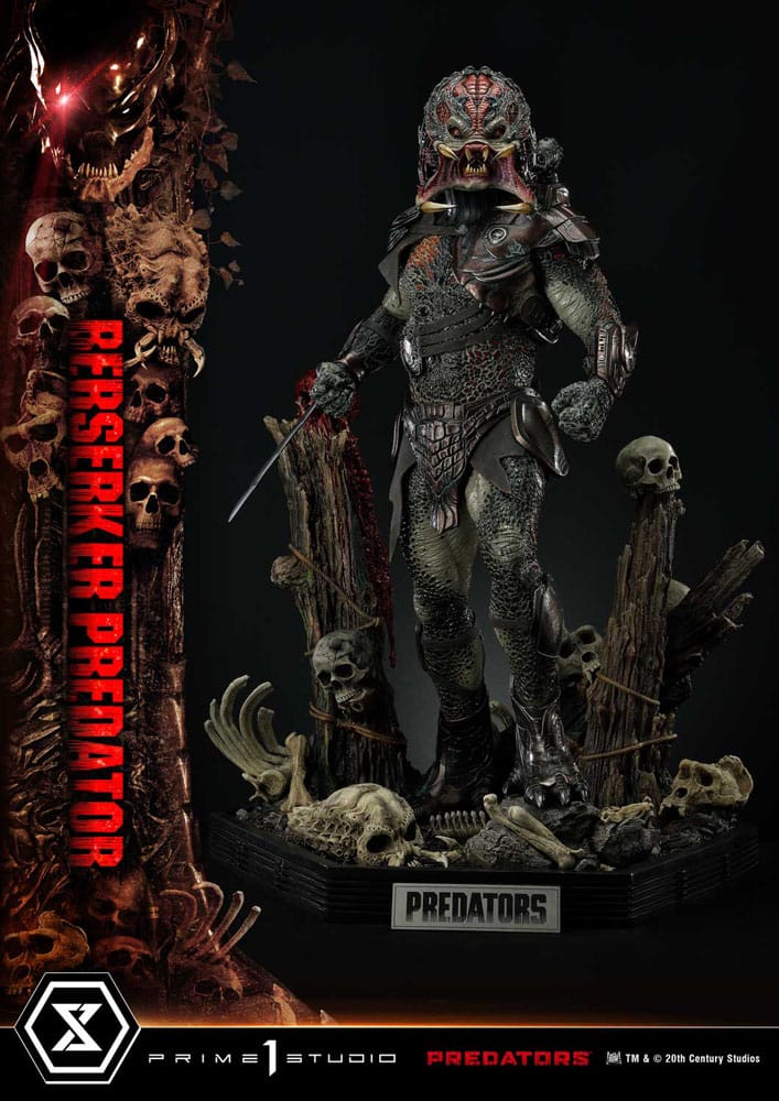 Predators statuette Berserker Predator Deluxe Bonus Version 100 cm