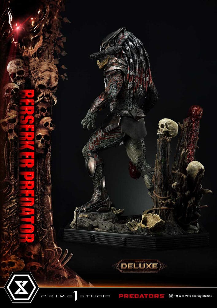 Predators statuette Berserker Predator Deluxe Bonus Version 100 cm