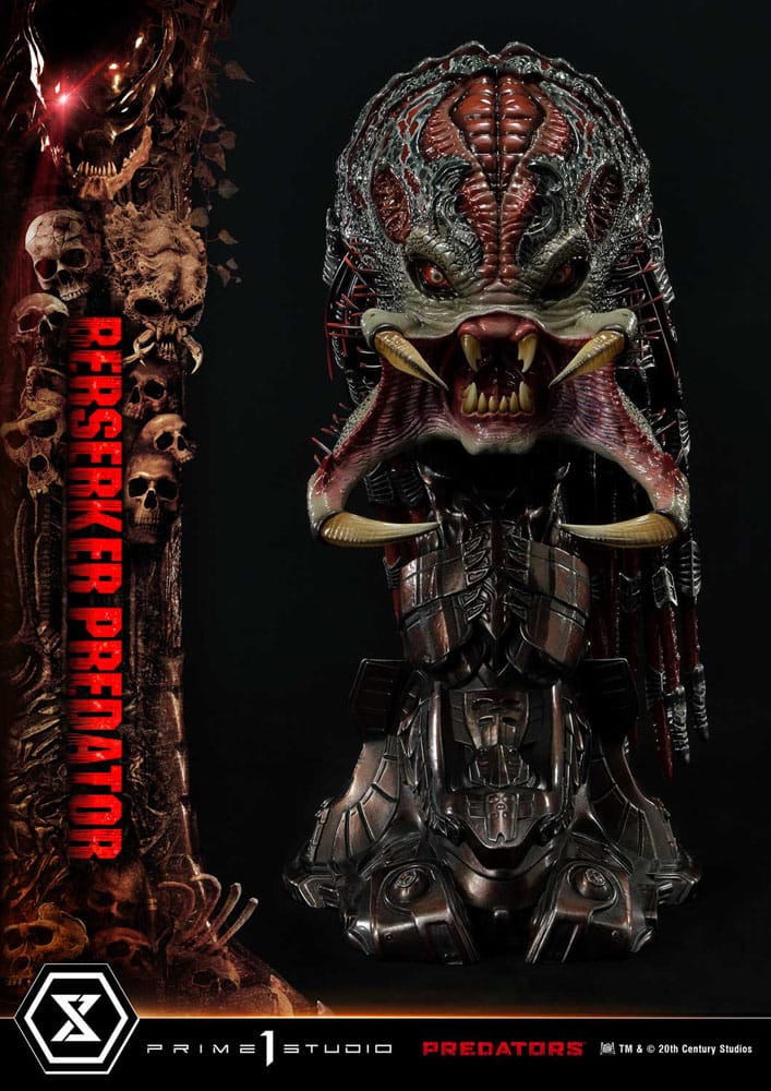 Predators statuette Berserker Predator Deluxe Bonus Version 100 cm