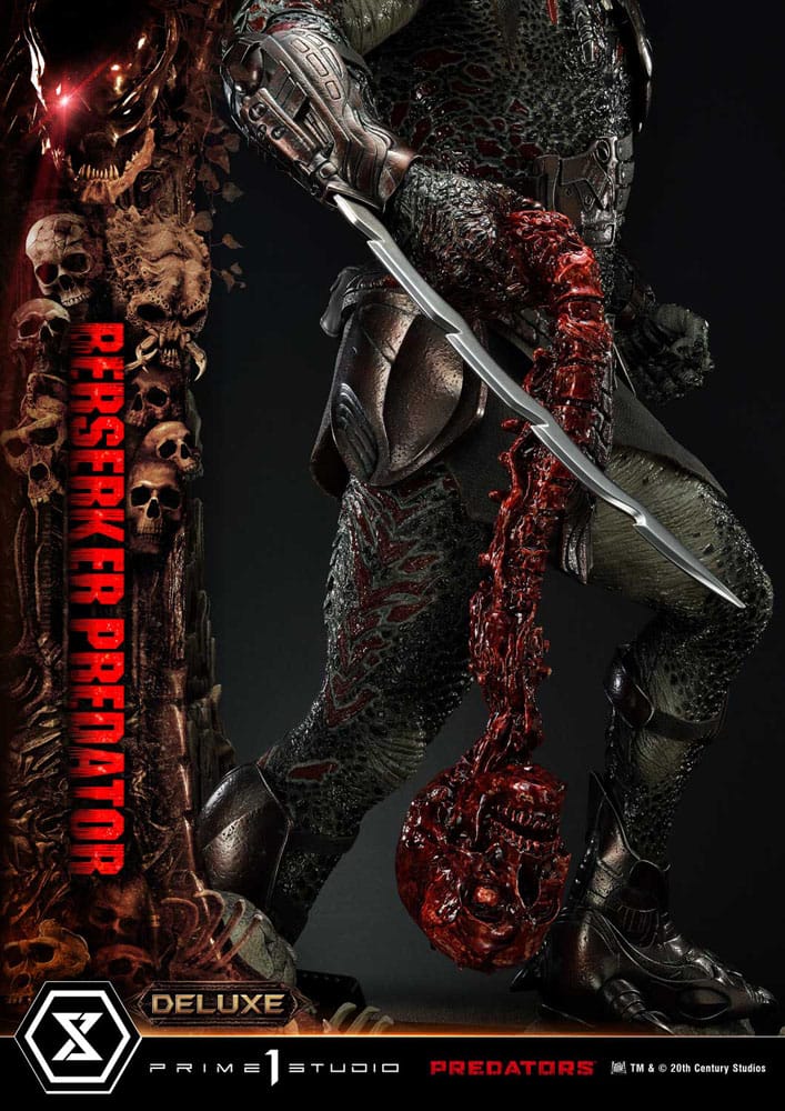 Predators statuette Berserker Predator Deluxe Bonus Version 100 cm