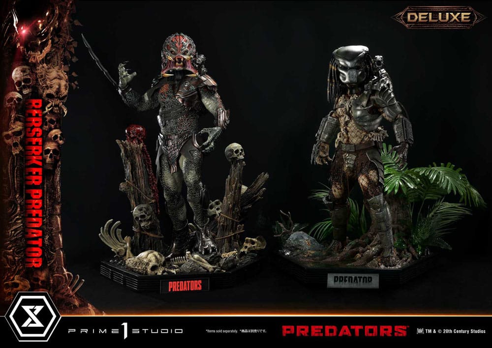 Predators statuette Berserker Predator Deluxe Bonus Version 100 cm