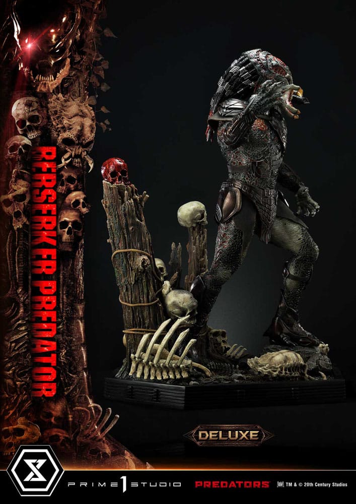 Predators statuette Berserker Predator Deluxe Bonus Version 100 cm