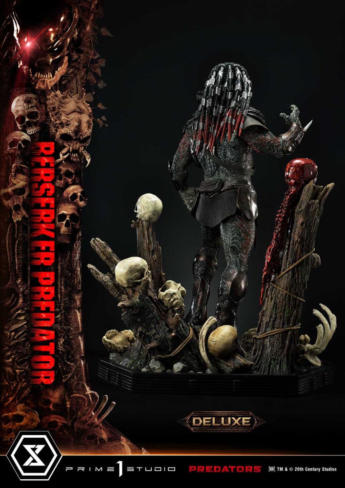 Predators statuette Berserker Predator Deluxe Bonus Version 100 cm