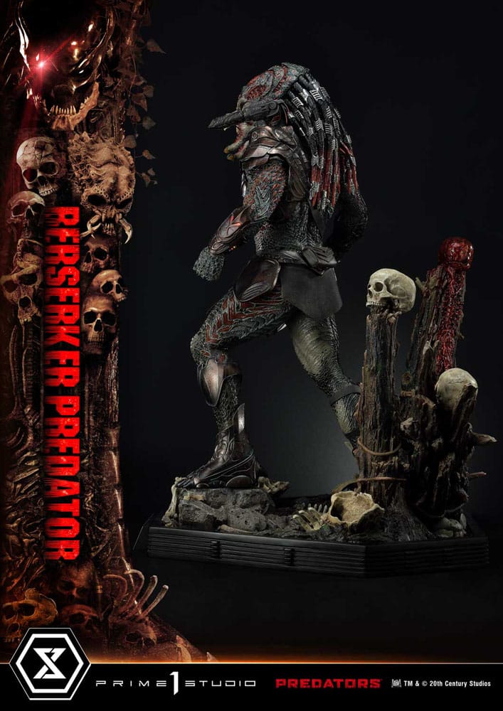 Predators statuette Berserker Predator Deluxe Bonus Version 100 cm