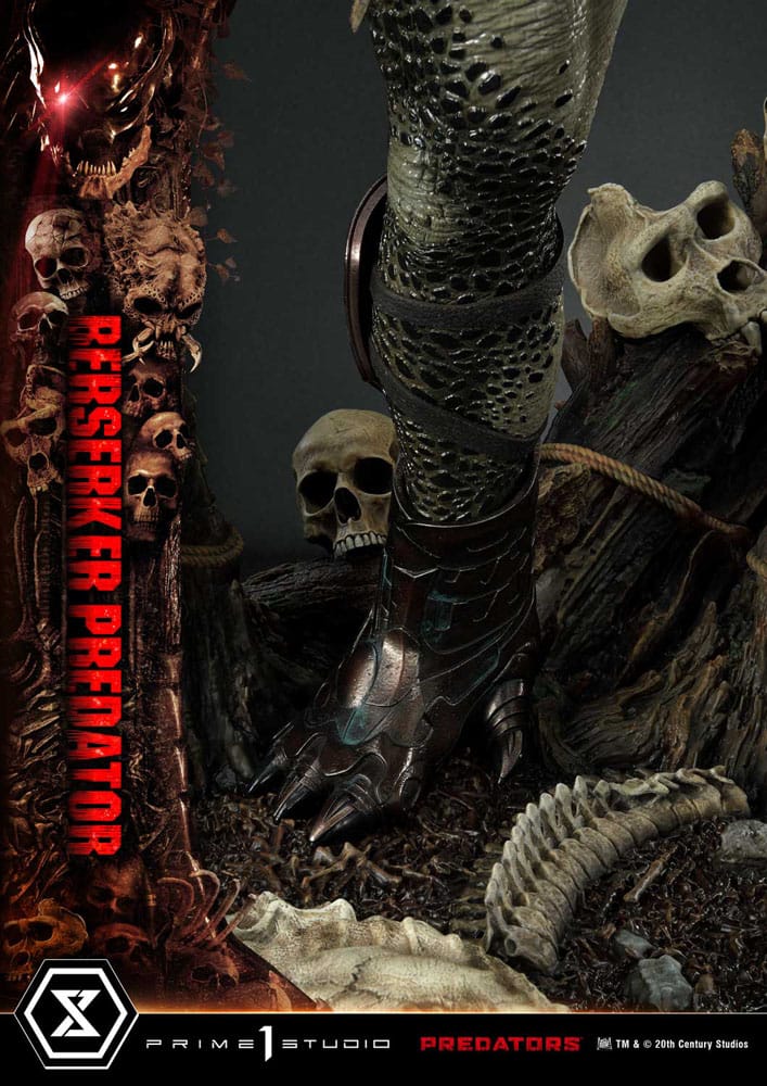 Predators statuette Berserker Predator Deluxe Bonus Version 100 cm