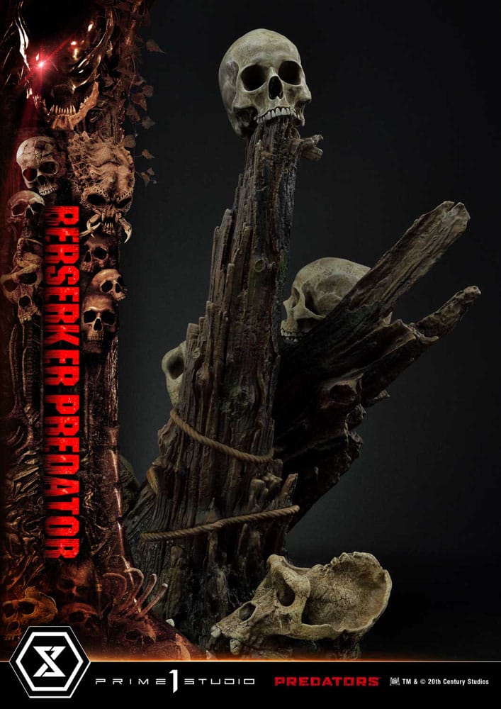 Predators statuette Berserker Predator Deluxe Bonus Version 100 cm