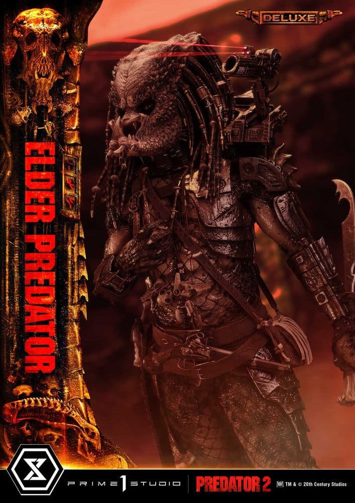 Predator 2 (Film) Museum Masterline Statue 1/3 Elder Predator DX Bonus Version 94 cm