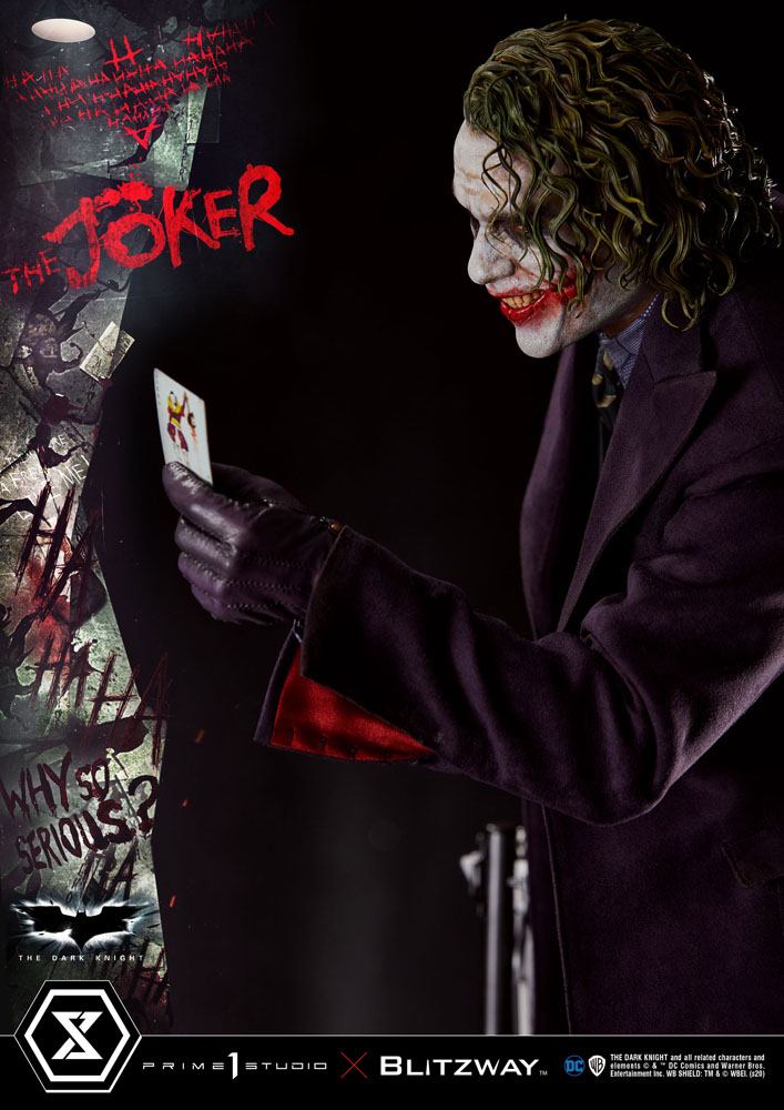 The Dark Knight statuette 1/3 The Joker Bonus Version 72 cm
