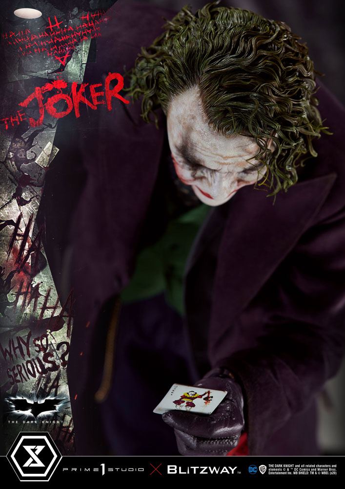 The Dark Knight statuette 1/3 The Joker Bonus Version 72 cm