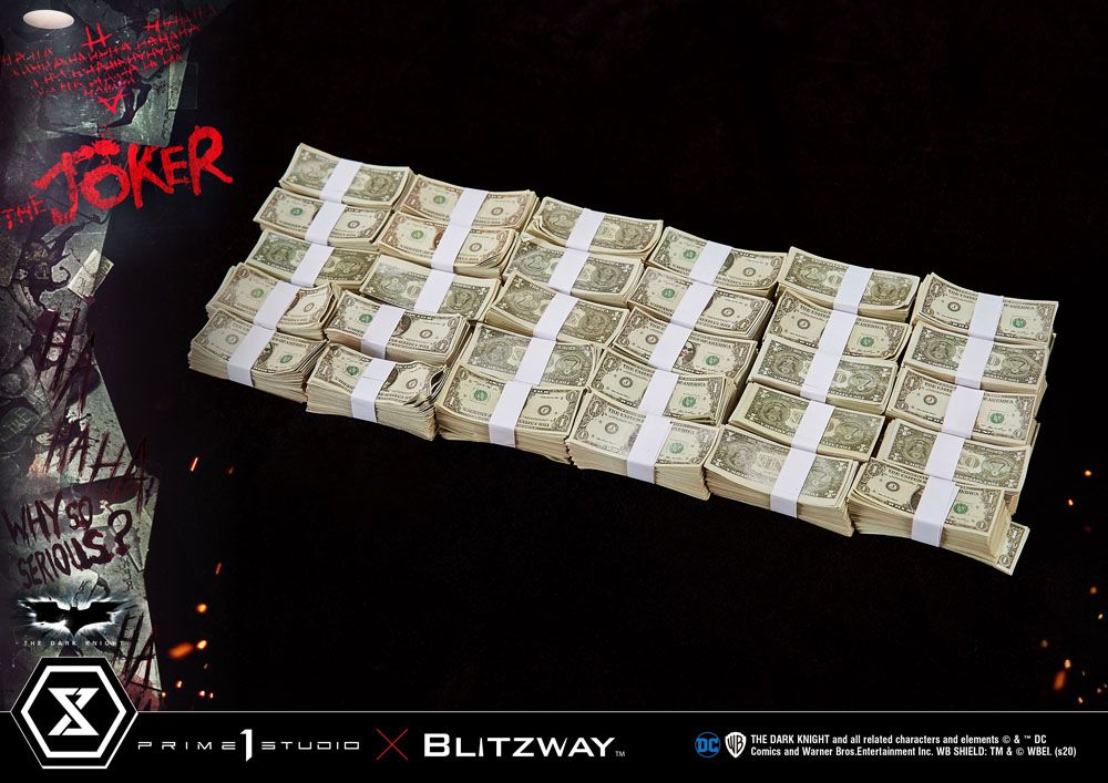 The Dark Knight statuette 1/3 The Joker Bonus Version 72 cm