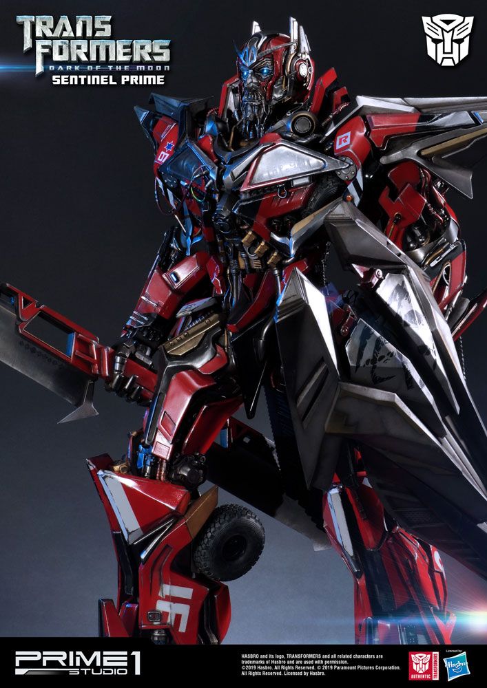 Transformers 3 : La Face cachée de la Lune statuette Sentinel Prime 73 cm