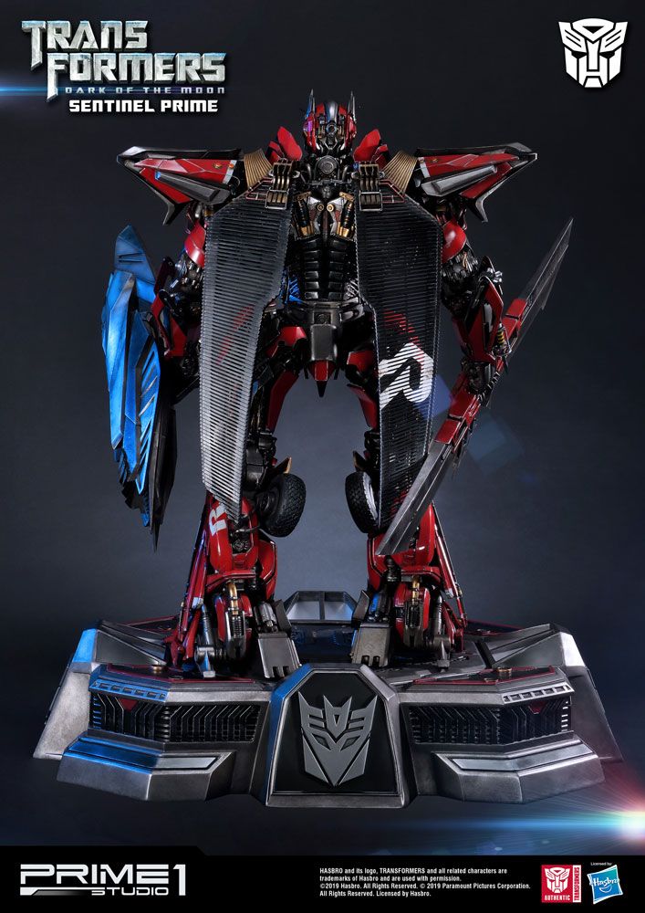 Transformers 3 : La Face cachée de la Lune statuette Sentinel Prime 73 cm