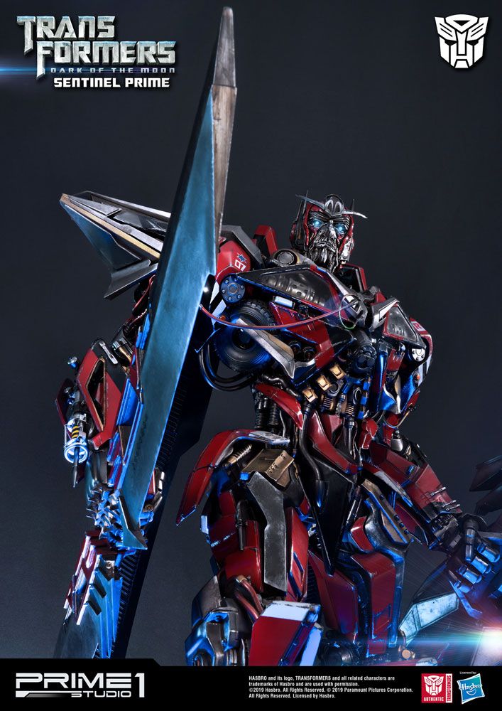 Transformers 3 : La Face cachée de la Lune statuette Sentinel Prime 73 cm