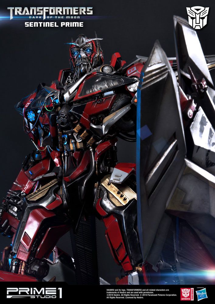 Transformers 3 : La Face cachée de la Lune statuette Sentinel Prime 73 cm