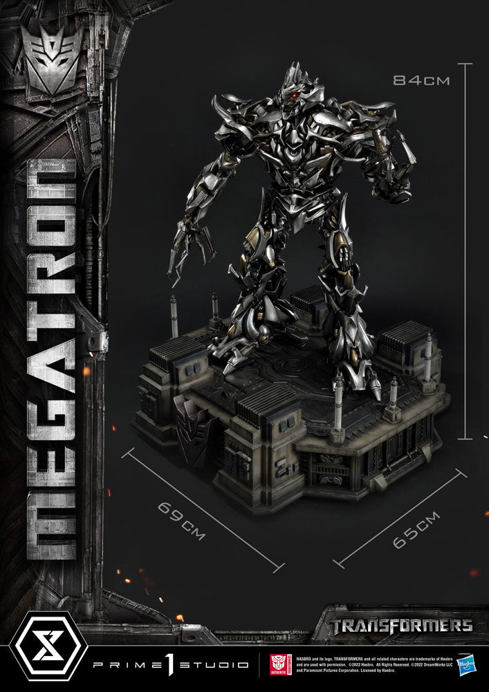 Transformers statuette Museum Masterline Megatron Deluxe Bonus Version 84 cm