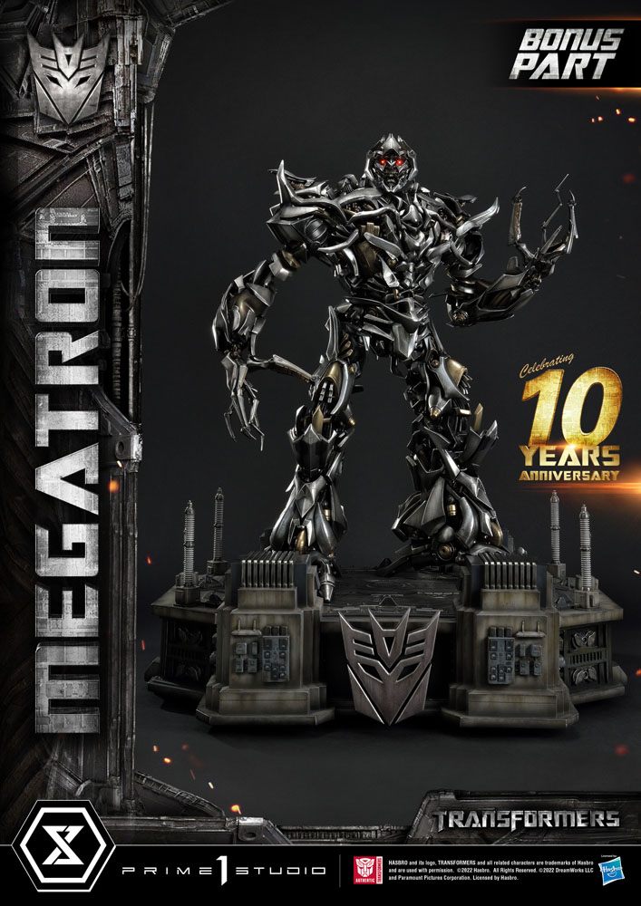 Transformers statuette Museum Masterline Megatron Deluxe Bonus Version 84 cm