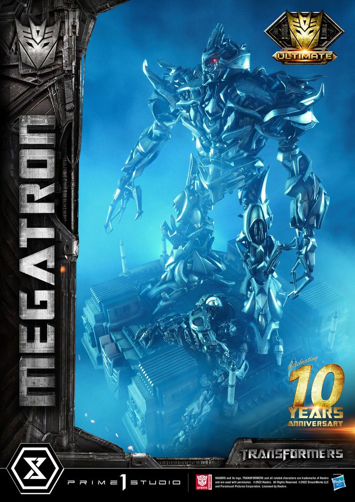 Transformers statuette Museum Masterline Megatron Ultimate Bonus Version 84 cm