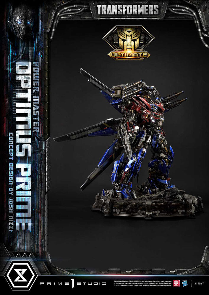 Transformers Museum Masterline statuette Powermaster Optimus Prime Concept by Josh Nizzi Ultimate Version 99 cm