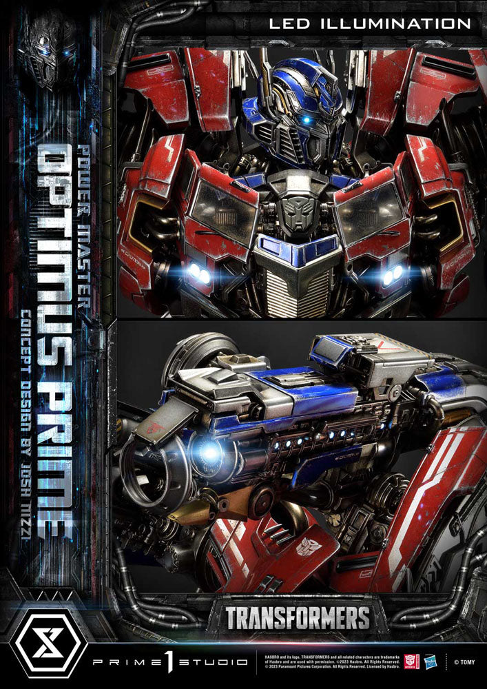 Transformers Museum Masterline statuette Powermaster Optimus Prime Concept by Josh Nizzi Ultimate Version 99 cm