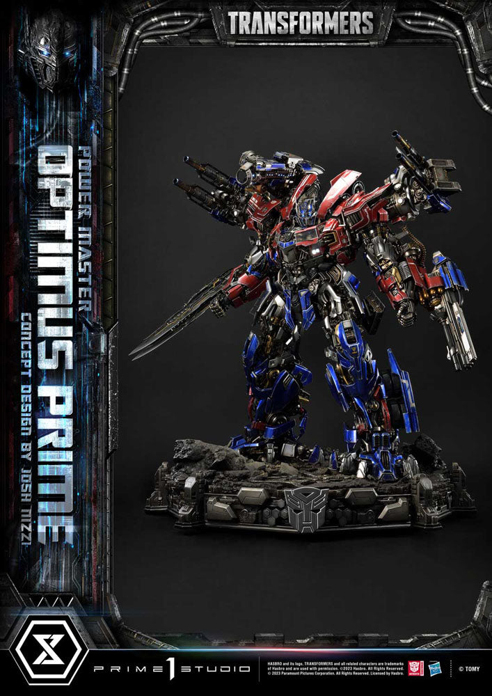 Transformers Museum Masterline statuette Powermaster Optimus Prime Concept by Josh Nizzi Ultimate Version 99 cm