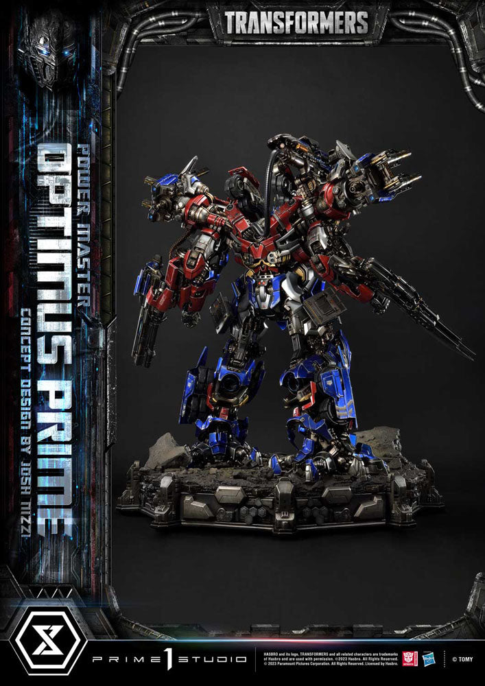 Transformers Museum Masterline statuette Powermaster Optimus Prime Concept by Josh Nizzi Ultimate Version 99 cm