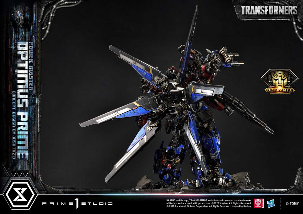 Transformers Museum Masterline statuette Powermaster Optimus Prime Concept by Josh Nizzi Ultimate Version 99 cm