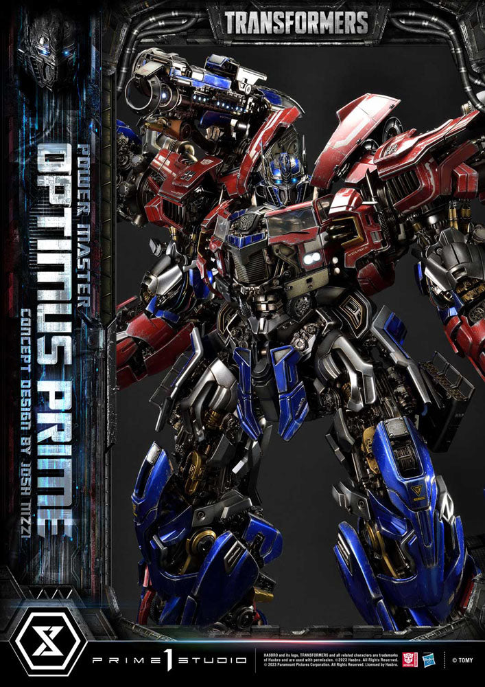 Transformers Museum Masterline statuette Powermaster Optimus Prime Concept by Josh Nizzi Ultimate Version 99 cm