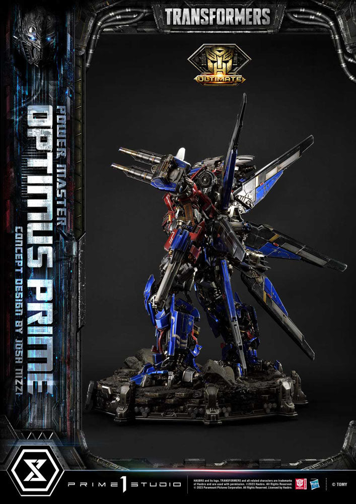 Transformers Museum Masterline statuette Powermaster Optimus Prime Concept by Josh Nizzi Ultimate Bonus Version 99 cm