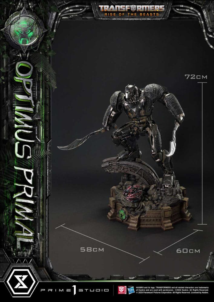 Transformers: Rise of the Beasts Museum Masterline statuette Optimus Primal 72 cm