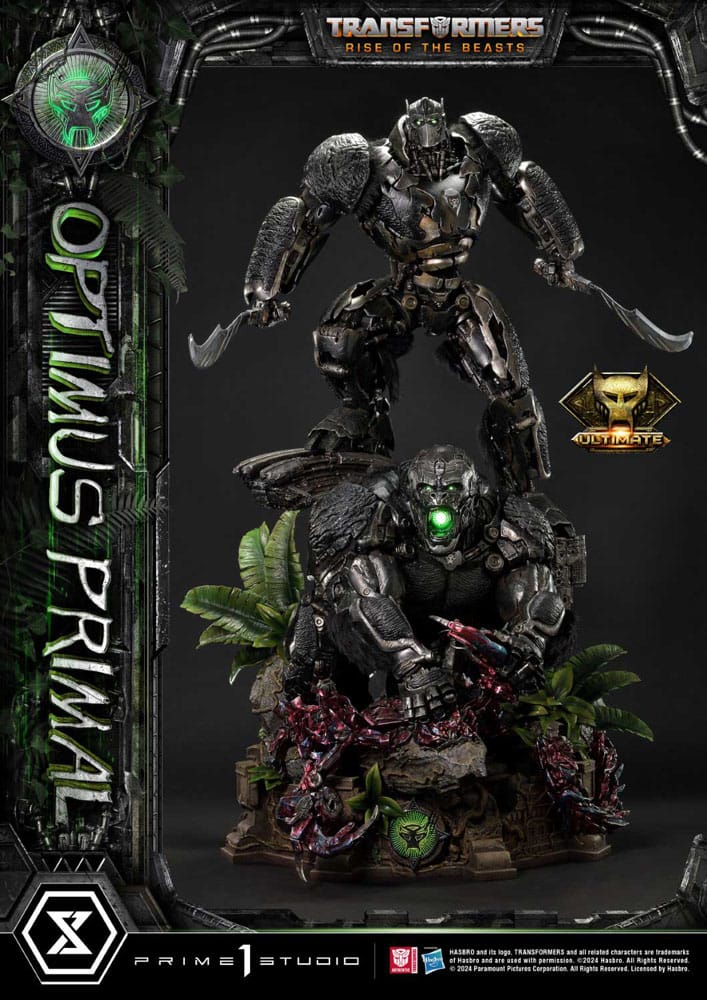 Transformers: Rise of the Beasts Museum Masterline statuette Optimus Primal Ultimate Version 72 cm