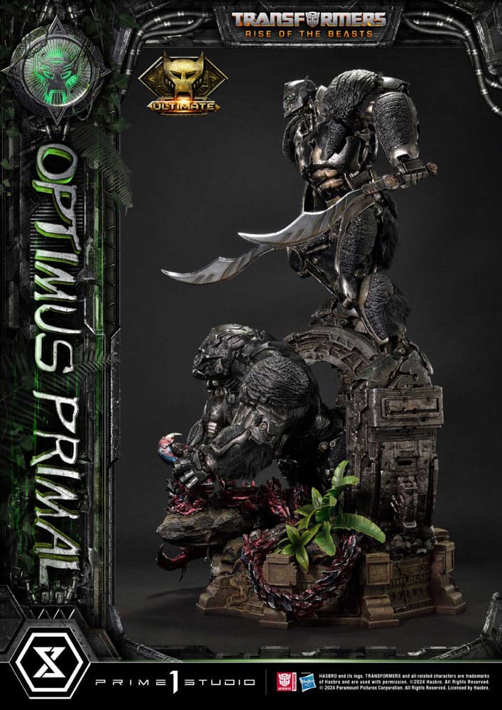 Transformers: Rise of the Beasts Museum Masterline statuette Optimus Primal Ultimate Version 72 cm