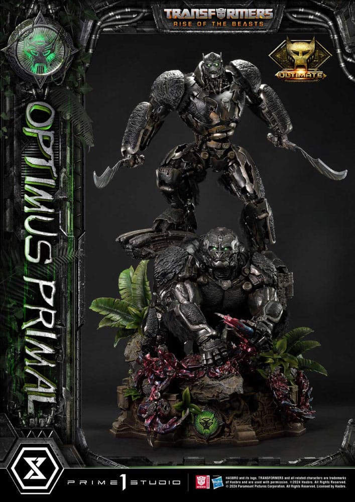 Transformers: Rise of the Beasts Museum Masterline statuette Optimus Primal Ultimate Version 72 cm
