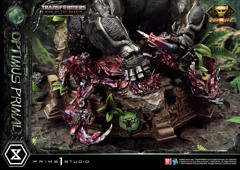 Transformers: Rise of the Beasts Museum Masterline statuette Optimus Primal Ultimate Version 72 cm