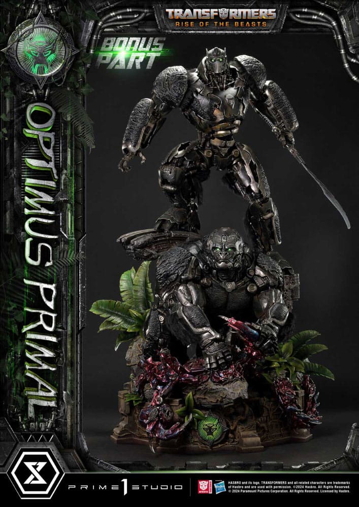 Transformers: Rise of the Beasts Museum Masterline statuette Optimus Primal Ultimate Bonus Version 72 cm