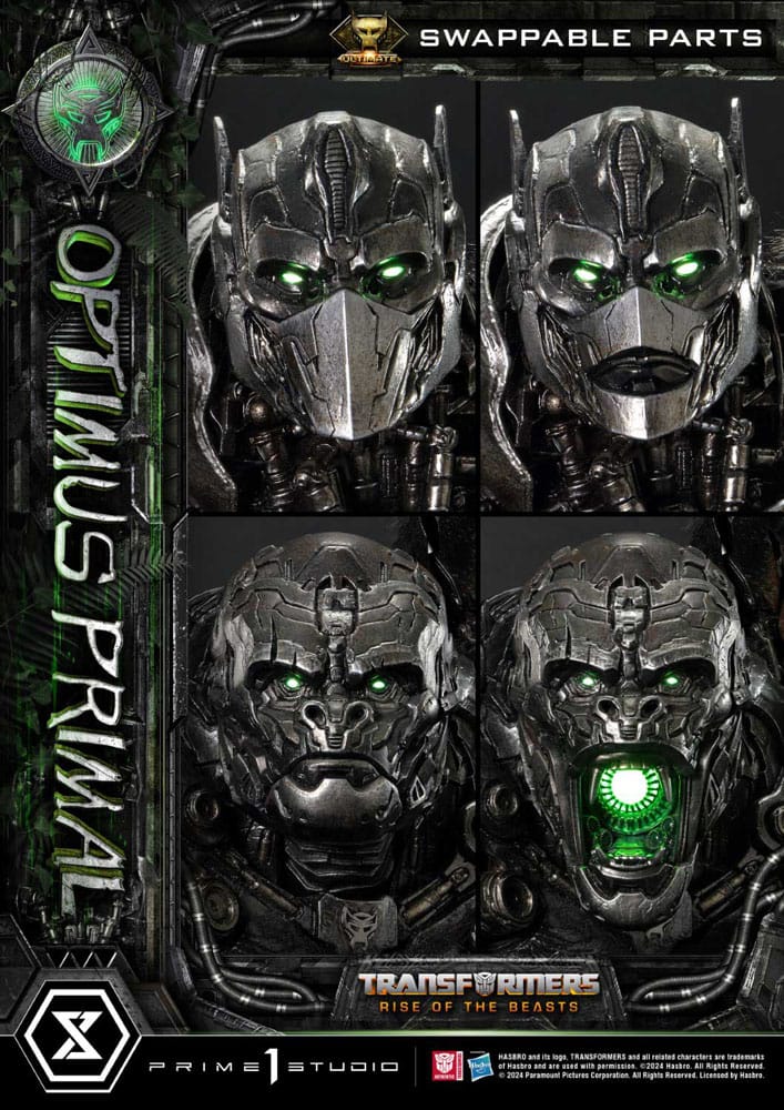 Transformers: Rise of the Beasts Museum Masterline statuette Optimus Primal Ultimate Bonus Version 72 cm