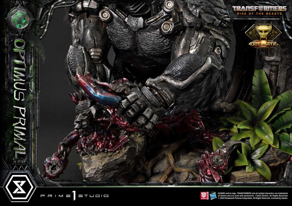 Transformers: Rise of the Beasts Museum Masterline statuette Optimus Primal Ultimate Bonus Version 72 cm