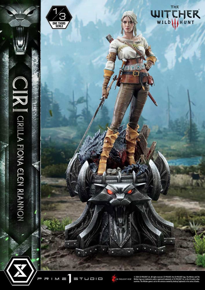 The Witcher 3: Wild Hunt Museum Masterline statuette 1/3 Wild Hunt Ciri Fiona Elen Riannon 81 cm