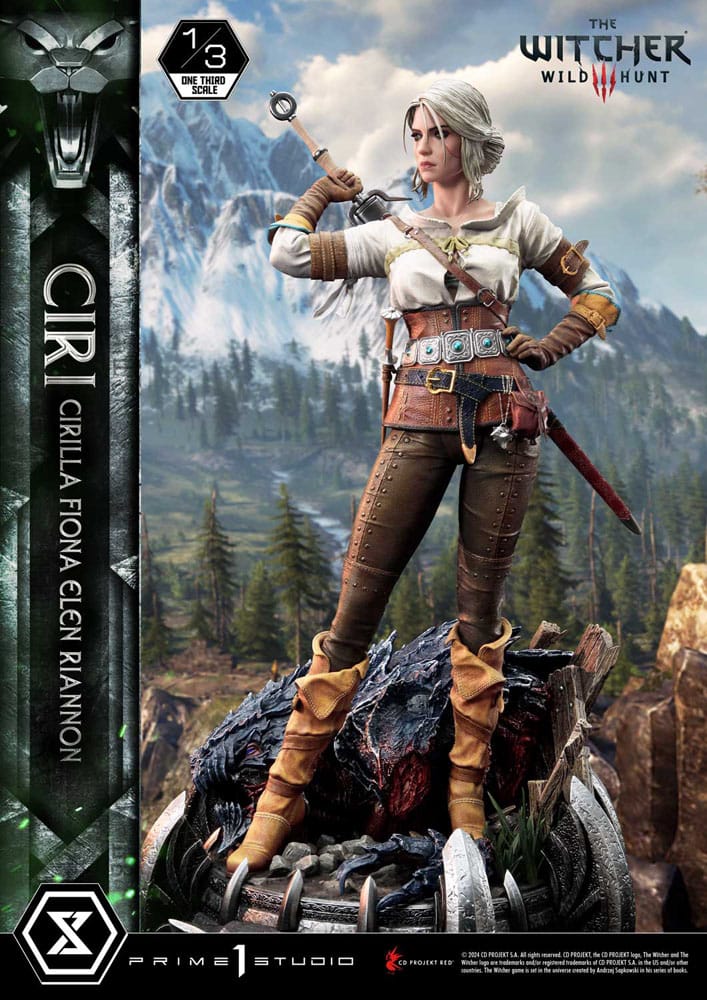 The Witcher 3: Wild Hunt Museum Masterline statuette 1/3 Wild Hunt Ciri Fiona Elen Riannon 81 cm