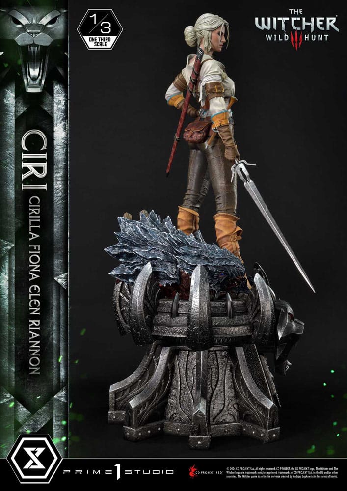 The Witcher 3: Wild Hunt Museum Masterline statuette 1/3 Wild Hunt Ciri Fiona Elen Riannon 81 cm