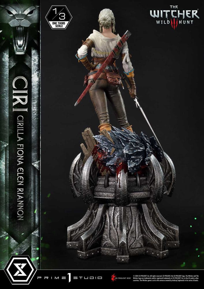The Witcher 3: Wild Hunt Museum Masterline statuette 1/3 Wild Hunt Ciri Fiona Elen Riannon 81 cm