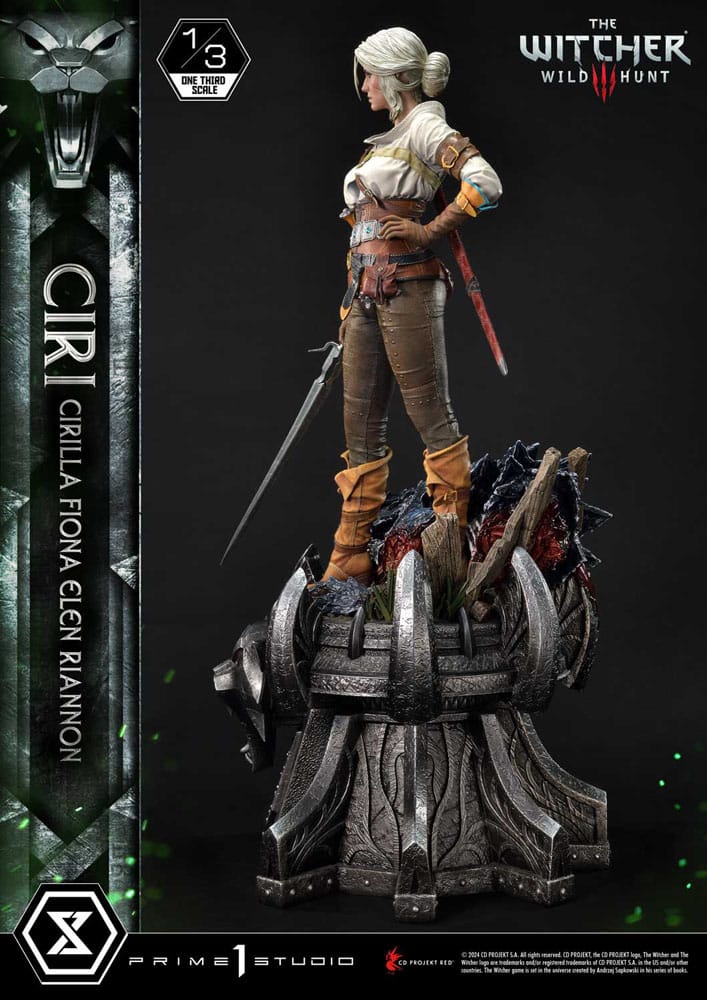 The Witcher 3: Wild Hunt Museum Masterline statuette 1/3 Wild Hunt Ciri Fiona Elen Riannon 81 cm