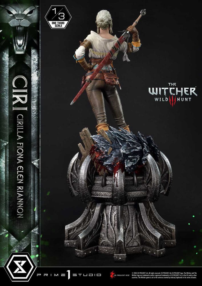The Witcher 3: Wild Hunt Museum Masterline statuette 1/3 Wild Hunt Ciri Fiona Elen Riannon 81 cm