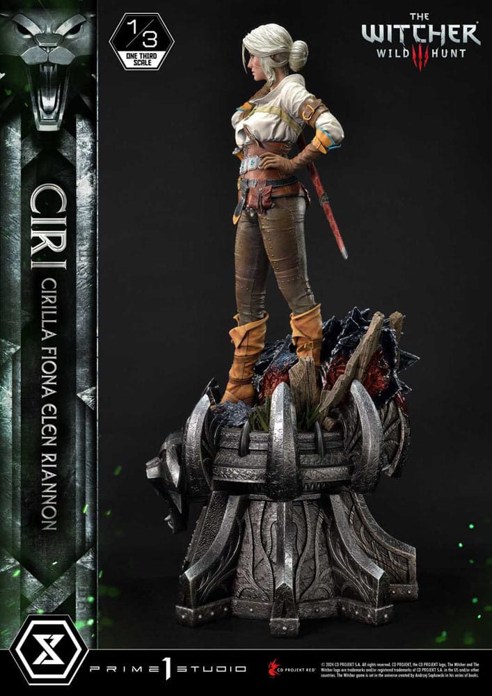 The Witcher 3: Wild Hunt Museum Masterline statuette 1/3 Wild Hunt Ciri Fiona Elen Riannon 81 cm