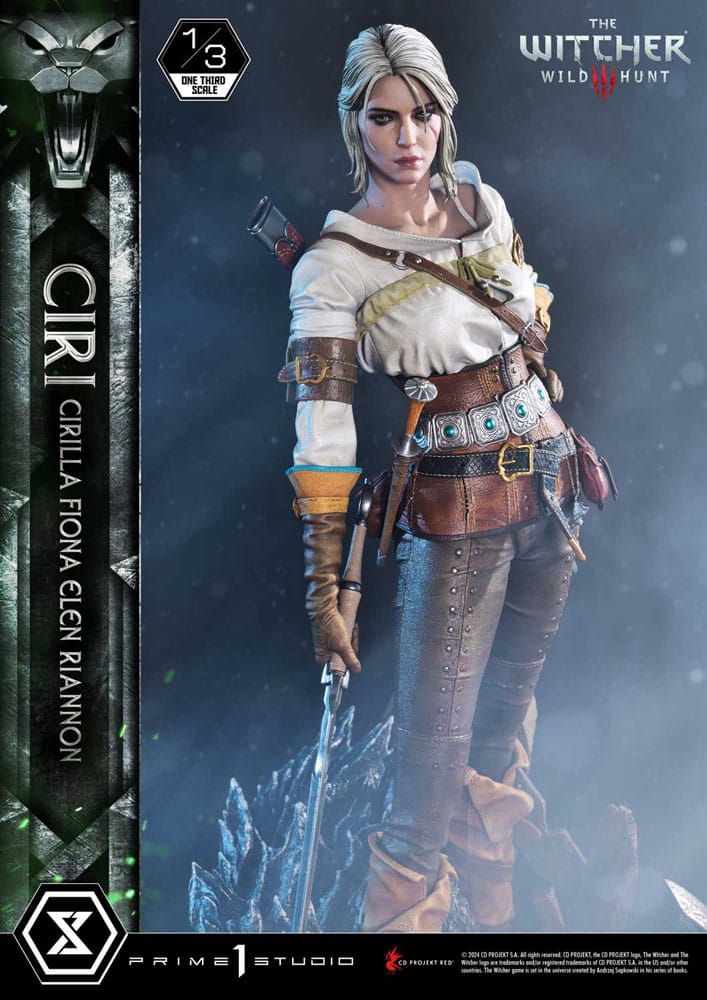 The Witcher 3: Wild Hunt Museum Masterline statuette 1/3 Wild Hunt Ciri Fiona Elen Riannon 81 cm