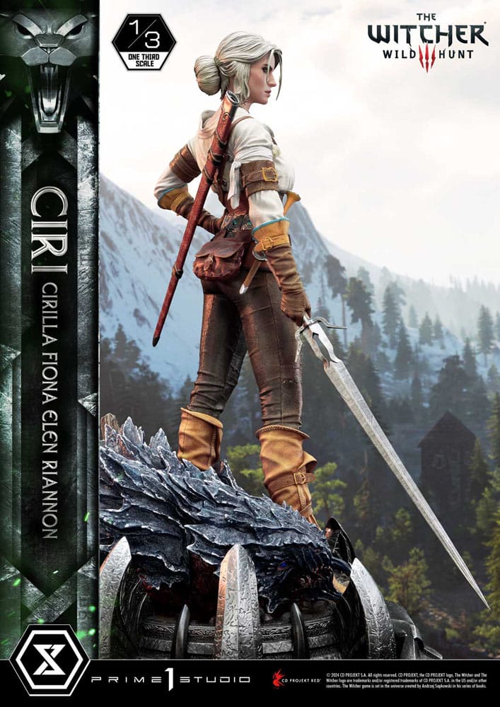 The Witcher 3: Wild Hunt Museum Masterline statuette 1/3 Wild Hunt Ciri Fiona Elen Riannon 81 cm