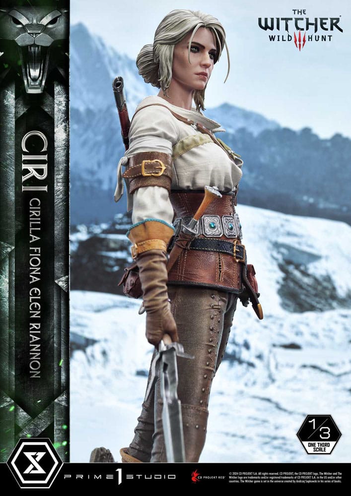 The Witcher 3: Wild Hunt Museum Masterline statuette 1/3 Wild Hunt Ciri Fiona Elen Riannon 81 cm
