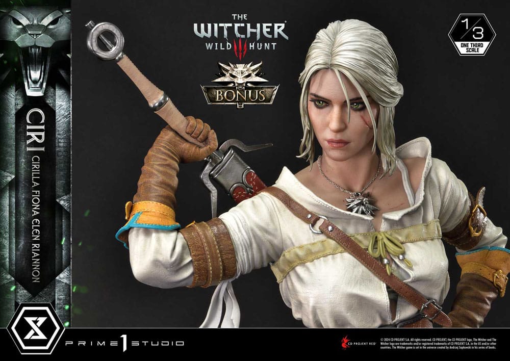 The Witcher 3: Wild Hunt Museum Masterline statuette 1/3 Wild Hunt Ciri Fiona Elen Riannon Bonus Version 81 cm