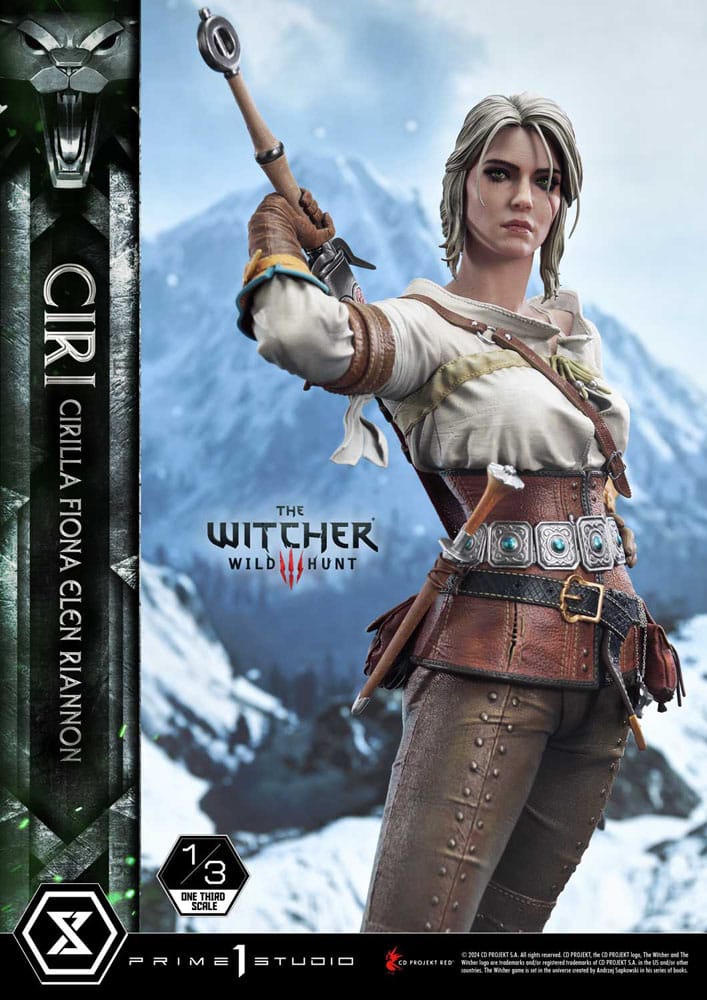 The Witcher 3: Wild Hunt Museum Masterline statuette 1/3 Wild Hunt Ciri Fiona Elen Riannon Bonus Version 81 cm